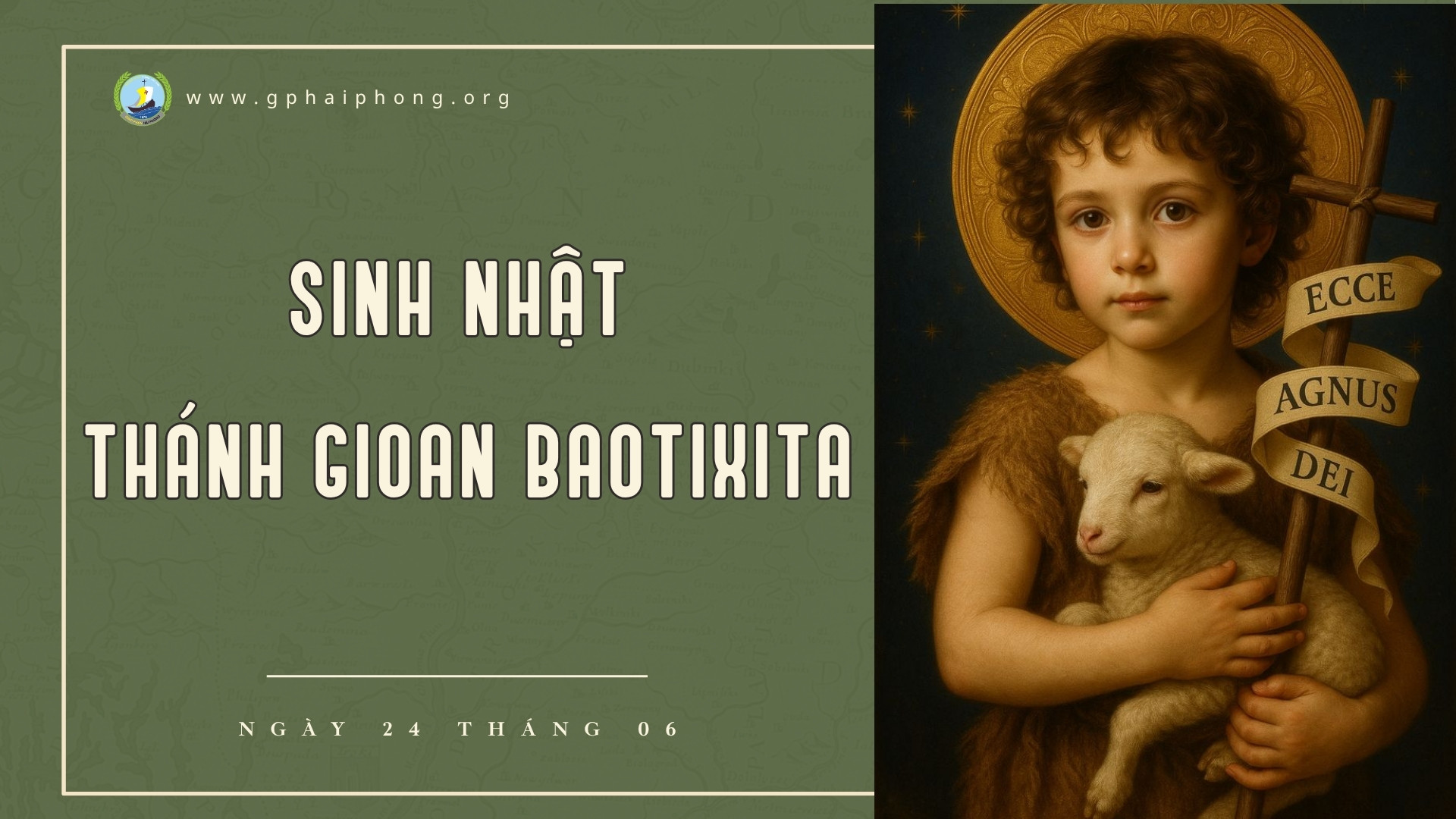 Sinh Nhật Thánh Gioan Baotixita